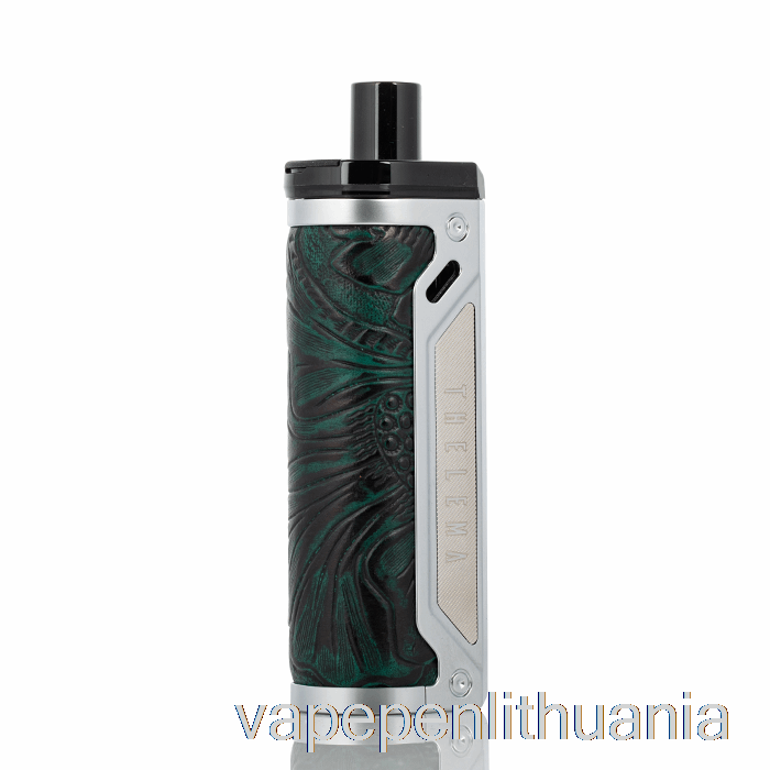 Pamestas Vape Thelema 80w Pod Mod Rinkinys Nerūdijantis / Ukiran Odos Vape Skystis